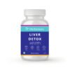 Herbamark Liver Detox Capsules | NAC (N-Acetyl Cysteine) + Milk Thistle Extract | Liver Cleanse & Detox Support | Antioxidant & Skin Health Support | 60 Veg Capsules