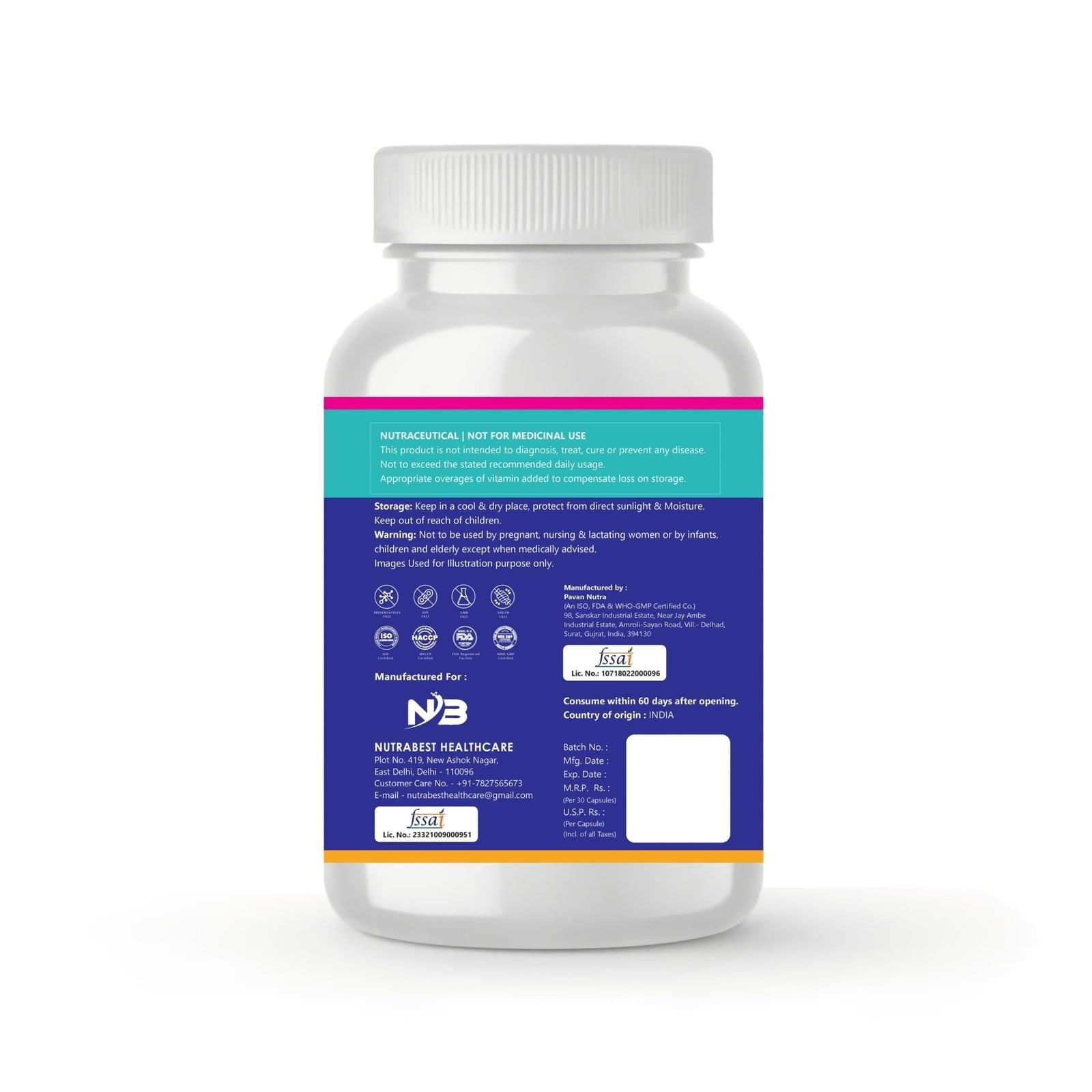 High Absorption Coenzyme Q10 CoQ10 100mg | Heart Health - Kidney health | 30 Capsules - Image 3